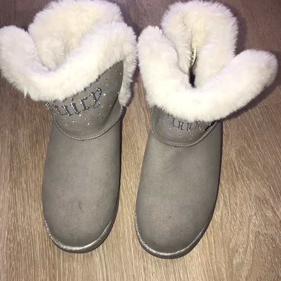 Juicy Couture grey winter boots - Picture 4 of 8